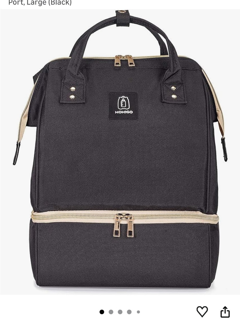Momigo breast pump backpack